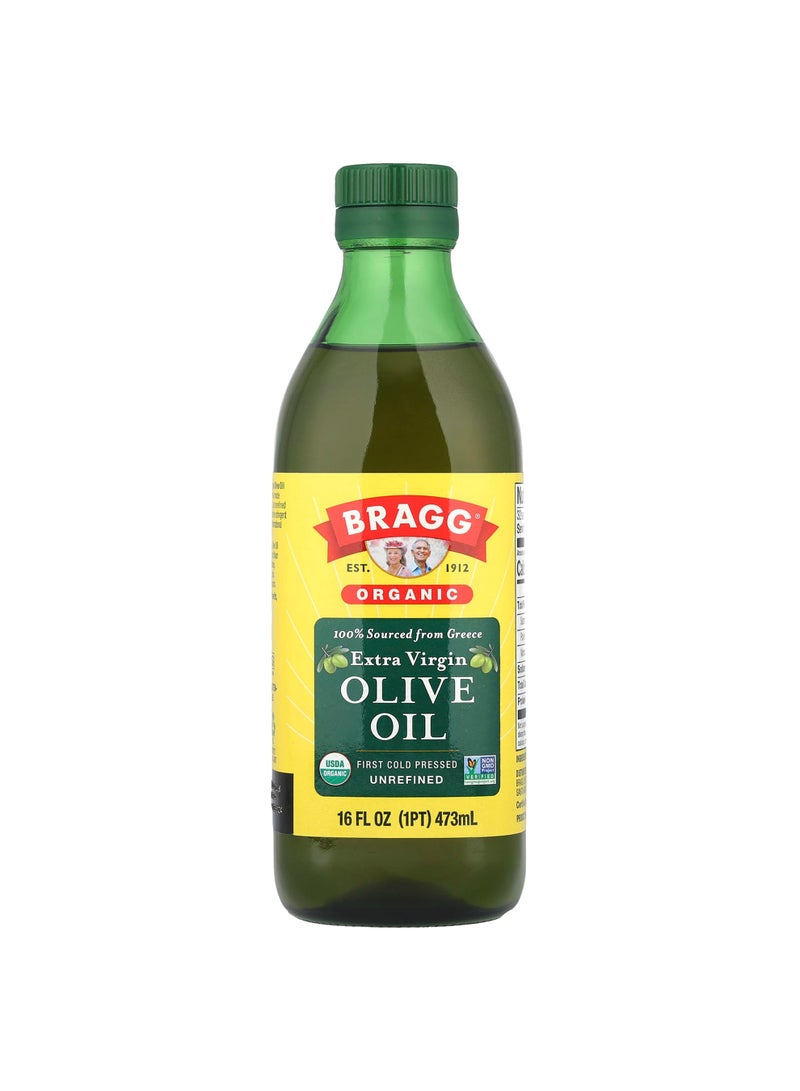 Organic Extra Virgin Olive Oil, 16 fl oz (473 ml)